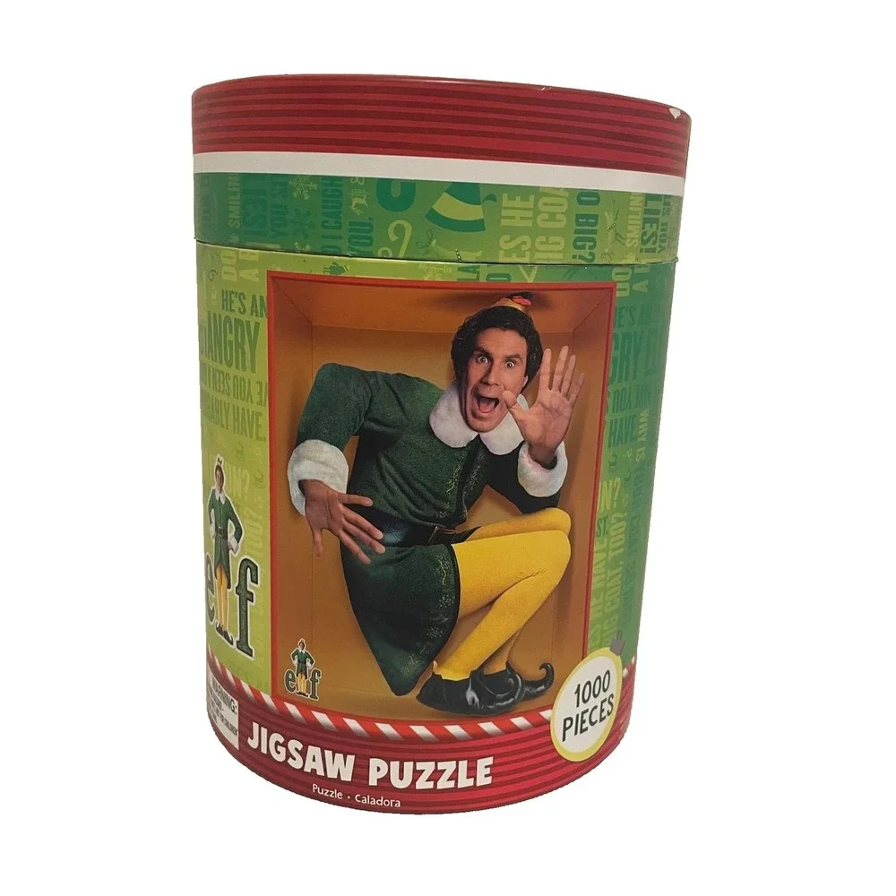NWOT Elf the Movie 1000‎ Piece Jigsaw Puzzle Will Ferrell Buddy Collectible